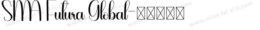 SMA Futura Global字体转换